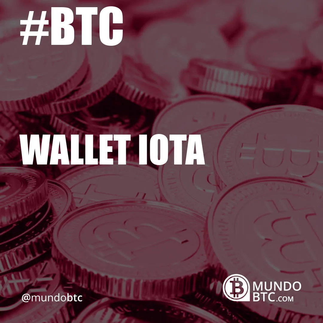 Wallet Iota